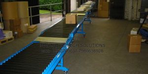Telescopic Gravity Roller Conveyor