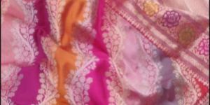 Banarasi Kadhwa Rangkat Weave Pure Katan Silk Saree