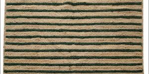 Black Stripe Jute Braided Carpets