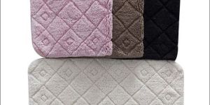 Quilted Cotton Tufted Bath Rugs