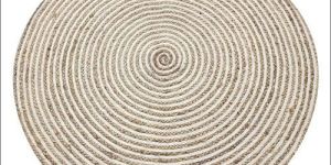Round Jute Braided Carpets