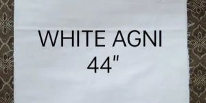 White Agni Poplin Fabric