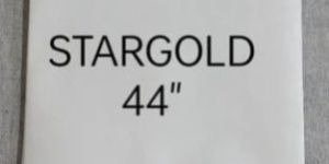 White Stargold Poplin Fabric