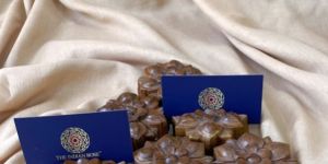 Wooden Carved Card Holder