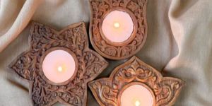 Wooden Tealight Holder
