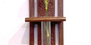 Wooden Wall Planter