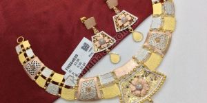 Designer Gold Necklace Set