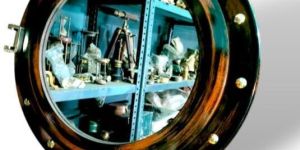 Handmade Wooden Porthole Window