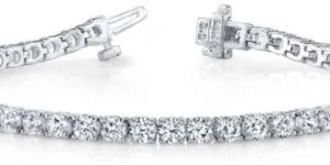 Silver Diamond Bracelets