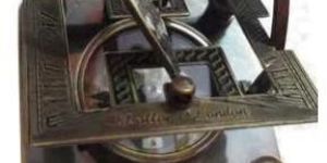 Brass Sundial Compass