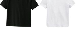 KIDS PLAIN ROUND NECK PURE COTTON TRUE BIO-WASH T-SHIRT 180