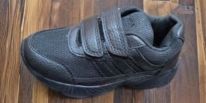 Boys Black School Shoes