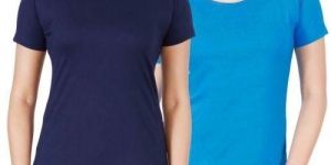 Ladies Round Neck T-shirts