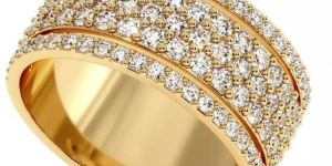 Diamond Wedding Band High Jewelry Ring