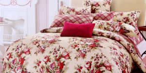 King Size Glaze Cotton Bedsheet