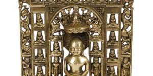 Brass Mahavir Swami Statue