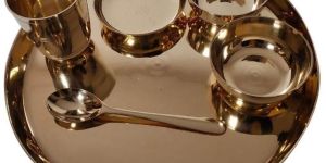 Brass Thali Set