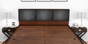 Plywood Double Bed