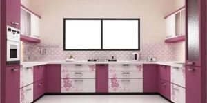 U Shape Modular Kitchen