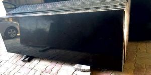 R Black Granite Slab