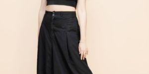 Wrap Top & Flared Pant Set