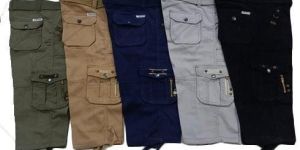 Mens Plain Capri