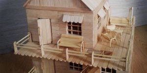 Customized Ice Cream Stick House