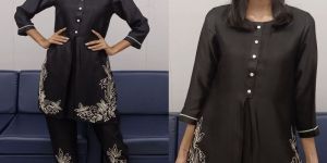 Slub Silk Co-Ord Set