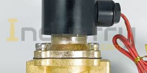 Brass Diaphragm Type Solenoid Valve 2/2 Way for Low Pressure 1/2 to 2