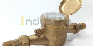 Kranti Screwed End B Class Brass Body Water Meter