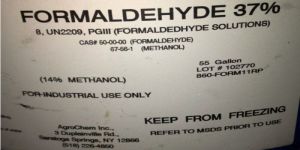 Formalin Formaldehyde Solution