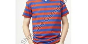 Boys V Neck T- Shirt