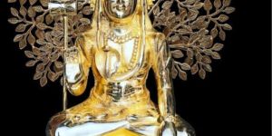 Brass Tree Shiva Statue