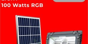 Portable Rgb 100w Solar Panel