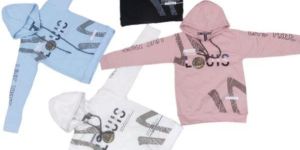 Kids Full Sleeves Loop Knit Hoodie