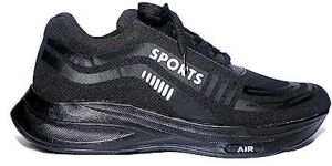 Men's Kenz Black Outdoor Shoes