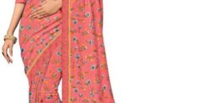 Printed Chiffon Saree