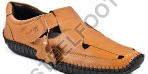 Mens Leather Roman Sandal