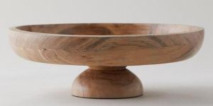 12x12x4 Inch Wooden Cake Stand