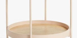 2 Tier Round Side Table
