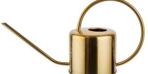 Golden Iron Watering Can