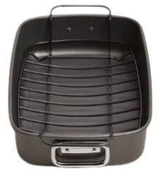 Iron Roasting Pan with Rack