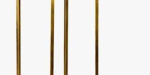 Nesting Table Set of 2 with Glass Top