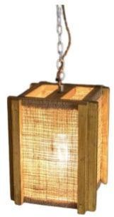 Wooden Hanging Light