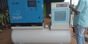 Tank Mounted Screw Air Compressor