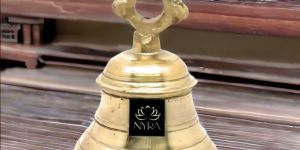 Nyra Pure Brass Temple Bell