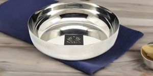 Nyra Stainless Steel Dessert Bowl