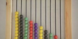 Learning and Educational Toy Counting Frame