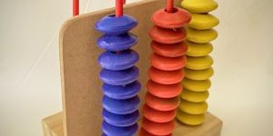 Wooden Educational Toy Mini Abacus 3 Loop