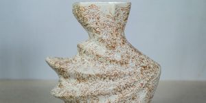 Mayuri Peacock Ceramic Vase